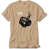 Soen Imperial Krem Tişört Liyada - 5XL