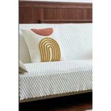 Sofa Cover Pelüş Kaymaz Tabanlı Koltuk Örtüsü 170X215 Cm Krem