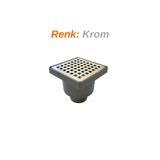 Sofdekor Yer Süzgeci 10x10cm 50mm Düşey Çıkış