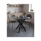Sofex Mutfak Cafe Balkon Bahçe Restoran Yemek Masası 70X70 Metal Ayak 1.Kalite