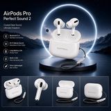 Soffany Ap-21 Airpods Pro Perfect Sound 2 Kablosuz Bluetooth Kulaklık Tws Wireless Earbuds Dokunmatik Mikrofonlu - Beyaz