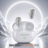 Soffany Ap-22 Aura Buds Pro Sound Kablosuz Bluetooth Kulaklık Tws Wireless Earbuds Dokunmatik - Beyaz