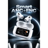 Soffany Dokunmatik Ekran Smart Tws Bluetooth V5.5 Versiyon Kulaklık - Anc+Enc Gürültü Önleme, Hd Mikrofon, Bass Ses, Kablosuz Kulak Içi - Beyaz