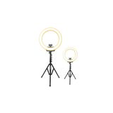 Soffany RGB LED Ring Light 36 Cm Tripodlu Telefon Tutuculu Selfie Işığı Canlı Yayın Makyaj Fotoğraf Video Işığı