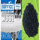 Soffice Aquarium Filtration Wool Akvaryum 60g Filtre Elyafı 34X180cm Soffice, Aktif Karbon 40g
