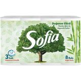 Sofia 8 Rulo Kağıt Havlu 3 Katlı Bambu