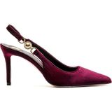 Sofia Baldi Klaun Bordo Tekstil Kadın Stiletto & Abiye