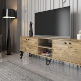 Sofia Tv Ünitesi, Atlantik Çam Siyah, 180 Cm