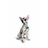 Sofiart Pop Art & Desenli Chihuahua Köpek Biblo
