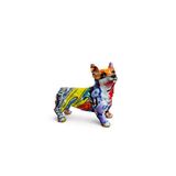Sofiart Pop Art Desenli Köpek Biblo