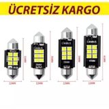 Sofit Led Canbus C5W Tavan Plaka Ampül 31Mm-36Mm-39Mm-41Mm 2 Adet 1 Takım 2 Adet -31 Mm