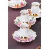 Sofiya 6 Kişilik Kahve Fincanı Takımı - 90 ml