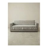 Sofline Kaymaz Tabanlı Tay Tüyü Çekyat, Koltuk, Kanepe Örtüsü( Krem)(175X210cm)