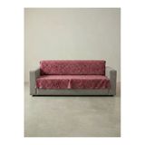 Sofline Kaymaz Tabanlı Tay Tüyü Çekyat, Koltuk, Kanepe Örtüsü(Pembe Renk)(175X210cm)