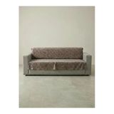 Sofline Kaymaz Tabanlı Tay Tüyü Çekyat Örtüsü, Koltuk Örtüsü, Kanepe Örtüsü(Açık Vizon Renk)(175X210cm)
