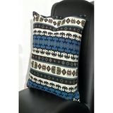 Sofline Kilim Desenli Kırlent Yüzü, Bohem Punch Kırlent Kılıfı, Nostaljik Desen Kırlent (45X45cm)