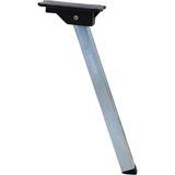 Sofra Ayağı 25 cm Metal Plastik Siyah Taban Katlanır Yer Sofrası Sini Altı Mobilya Ayak Sehpa M