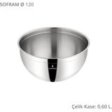 Sofram 12 cm Çelik Kase - 700 ml