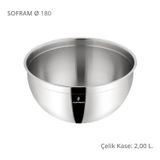 Sofram 18 Cm Çelik Kase 2 Litre