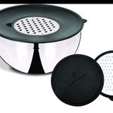 SOFRAM 5 Parça Karıştırma & Saklama Kabı, Rendeli, 24cm