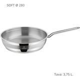 Sofram Soft 28 cm Tava - Gümüş