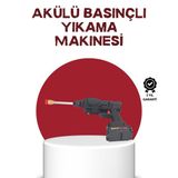 SOFRİVA Çok Fonksiyonlu Şarjlı Basınçlı Yıkama Tabancası Ev Araç Bahçe - RFIOVS3347-7585