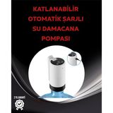 SOFRİVA Damacana Üstü Akıllı Su Pompası | 3 Damacana Kullanım | 4W Güç | Micro USB ? - RFIOVS4765-2