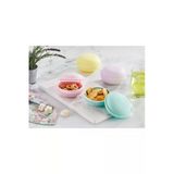 Soft 3 Lü Okul Ve Piknik Için Makaron Çerezlik Saklama Kutusu 400 Ml