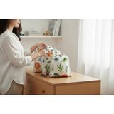 Soft and Baby Aslan Kumaş 3'lü Seyahat Seti Bebek Organizer - Çok Renkli