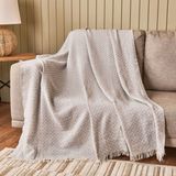 Soft Bety Koltuk Örtüsü - Gri - 130X170 cm - 1,5 x 0,7 m - Çok Renkli