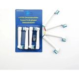 Soft Bristles Oral B Uyumlu Diş Fırçası Yedek Başlığı 4 Adet Set