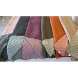 Soft Cloudy Yatak Örtüsü Tek Kişilik 160X220 Beyaz Lacivert