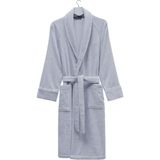 Soft Cotton Deluxe Mavi Pamuklu Erkek Bornoz