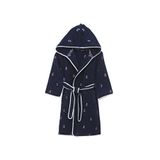 Soft Cotton Marine Pamuklu Erkek Çocuk Bornoz - Lacivert