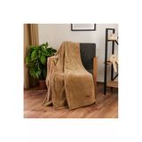 Soft Cozy Wellsoft Tv Battaniyesi - Kahverengi - 120X160 Cm