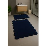 SOFT DECOR modern dekoratif kaymaz taban Papatya şekilli dekoratif banyo paspası klozet takımı 80x120-50x80 cm