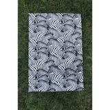 Soft Dekor Zebra Oyun Halısı - 70 x 100 cm - Siyah - Beyaz