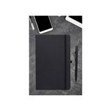 Soft Deri Tarihsiz Ajanda ve Kalem Seti - Siyah