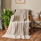 Soft Hill Koltuk Örtüsü - Gri - 115X200 cm - 1,5 x 0,7 m - Çok Renkli
