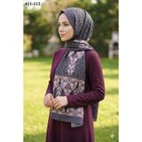 Soft İpek Etnik Desen Soft Şal 411-112