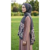 Soft İpek Etnik Desen Soft Şal 411-124