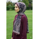 Soft İpek Etnik Desen Soft Şal 412-117