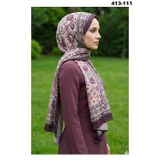 Soft İpek Etnik Desen Soft Şal 413-111