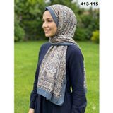 Soft İpek Etnik Desen Soft Şal 413-115