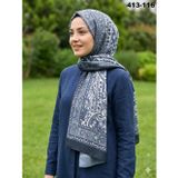 Soft İpek Etnik Desen Soft Şal 413-116