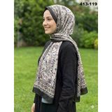 Soft İpek Etnik Desen Soft Şal 413-119