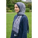 Soft İpek Etnik Desen Soft Şal 413-121