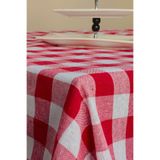 Soft Kare Çok Amaçlı Sofra Bezi & Piknik Örtüsü 140 X 140 Cm Kırmızı