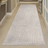 Soft Kaymaz Taban Yolluk 80x300 cm Krem