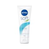 Soft Krem 75 Ml, Nemlendirici Bakım Kremi, Yüz, Vücut, El, Jojoba Yağı ve E Vitamini ile Cilt Bakımı, Anında Emilen Hafif Formül, Tüm Ciltler Için - Option-1